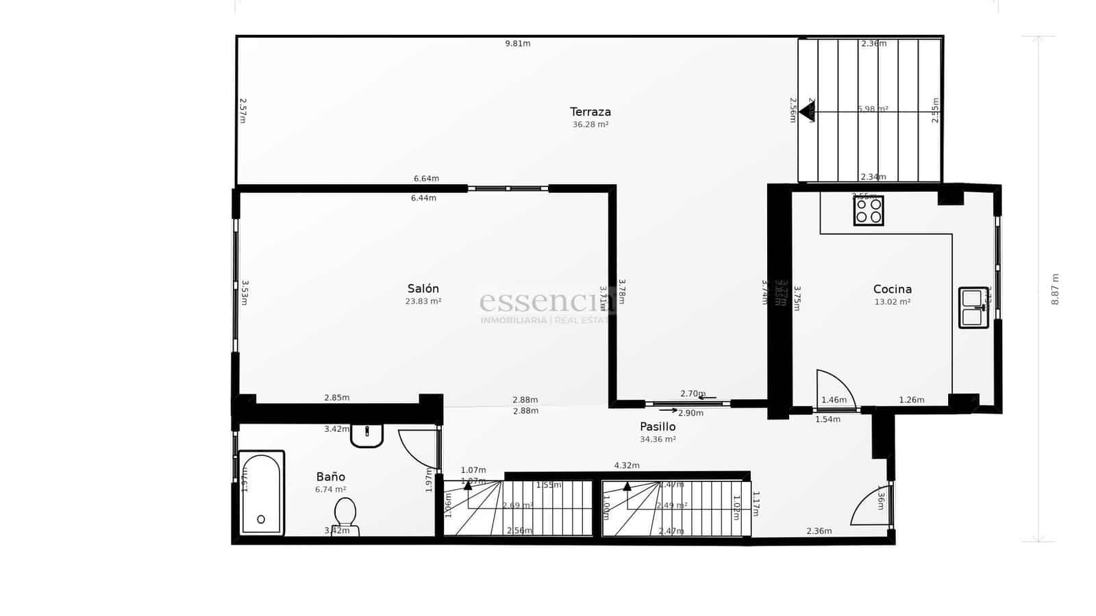3 soveværelse Rækkehus til salg i Almoines med swimmingpool garage - € 209.000 (Ref: 9108577)