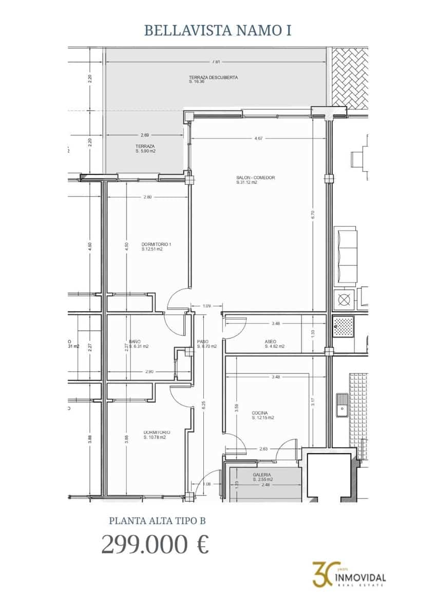 2 sovrum Lägenhet till salu i Pego med pool - 299 000 € (Ref: 9114036)