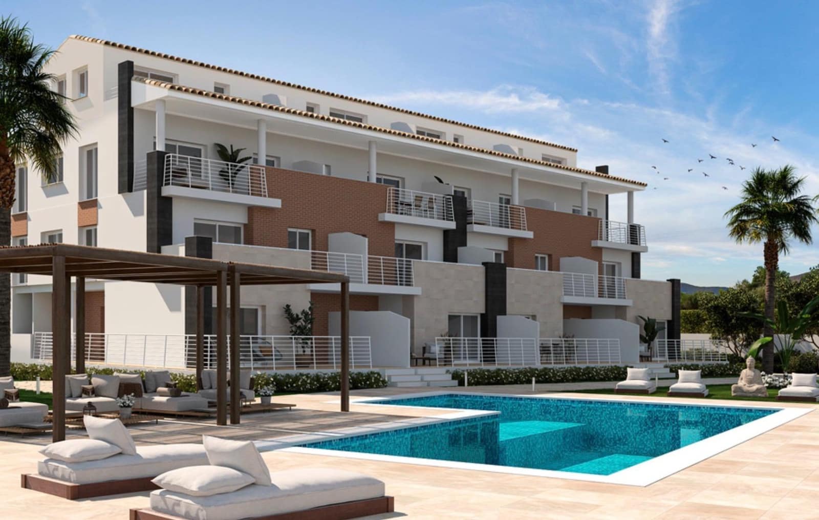 2 sovrum Lägenhet till salu i Pego med pool - 265 000 € (Ref: 9114038)