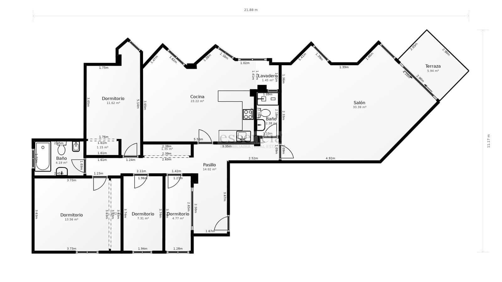 3 Zimmer Wohnung zu verkaufen in Gandia mit Garage - 249.990 € (Ref: 9160925)