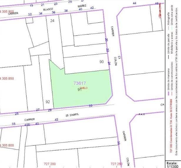 Byggegrund til salg i Castello de Rugat - € 105.000 (Ref: 9185270)