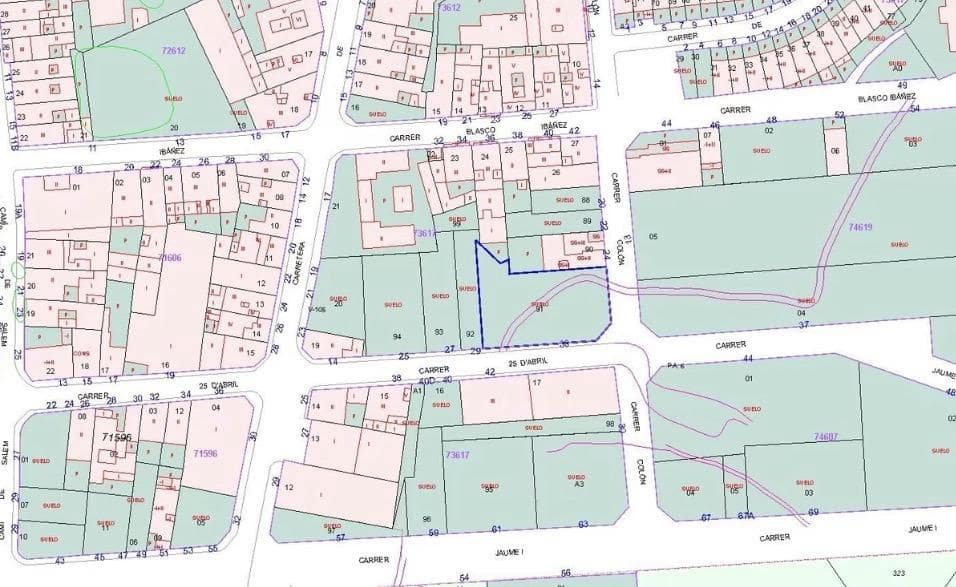 Byggegrund til salg i Castello de Rugat - € 105.000 (Ref: 9185270)