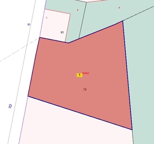 Building Plot for sale in Real de Gandía - € 69,000 (Ref: 9188370)