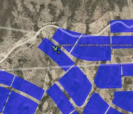 Byggegrund til salg i San Vicente / Sant Vicent del Raspeig - € 480.300 (Ref: 9188372)