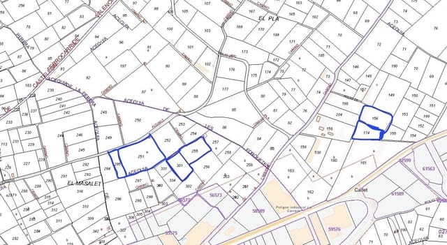 Tomt till salu i Carlet - 26 100 € (Ref: 9192265)