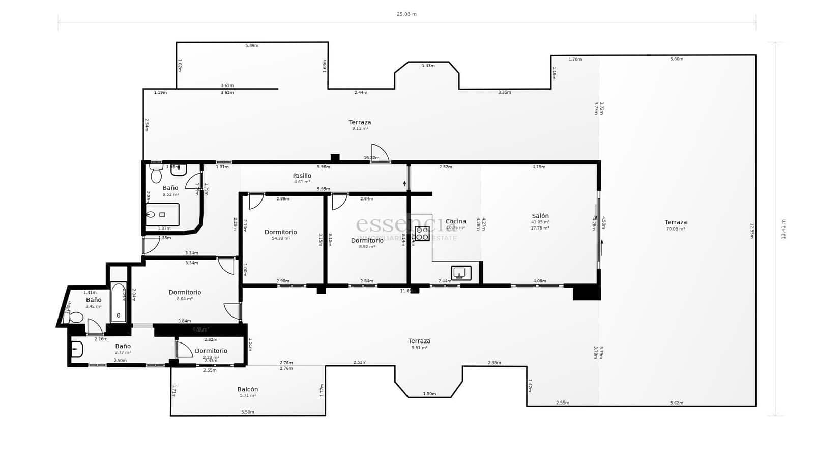 3 soveværelse Penthouse til salg i Gandia - € 549.900 (Ref: 9247194)