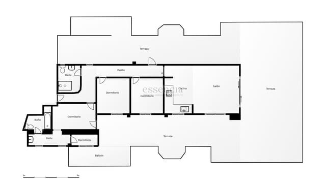 3 soveværelse Penthouse til salg i Gandia - € 549.900 (Ref: 9247194)