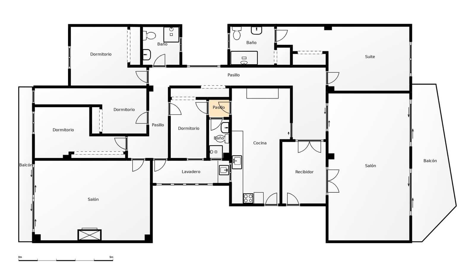 5 soveværelse Lejlighed til salg i Gandia med garage - € 209.900 (Ref: 9264419)