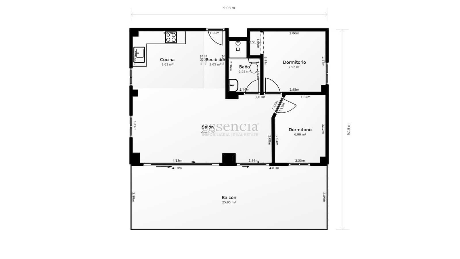 2 soveværelse Lejlighed til salg i Tavernes de la Valldigna - € 257.000 (Ref: 9310833)