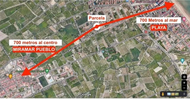 Building Plot for sale in Miramar - € 104,900 (Ref: 9341133)