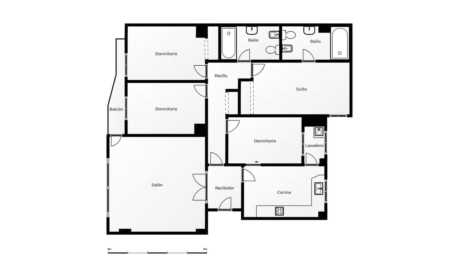 4 sovrum Lägenhet till salu i Gandia - 220 000 € (Ref: 9382779)