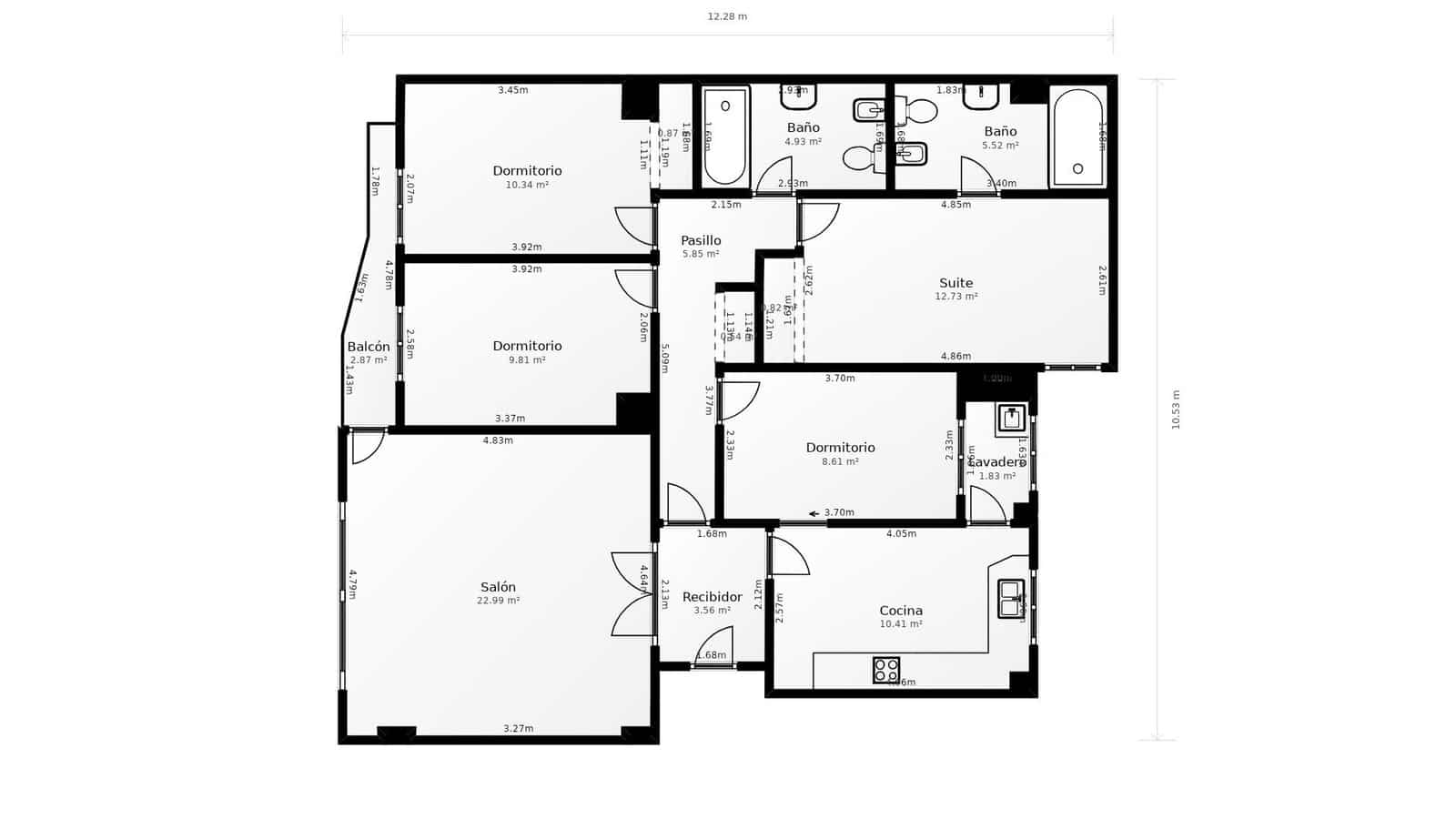 4 sovrum Lägenhet till salu i Gandia - 220 000 € (Ref: 9382779)