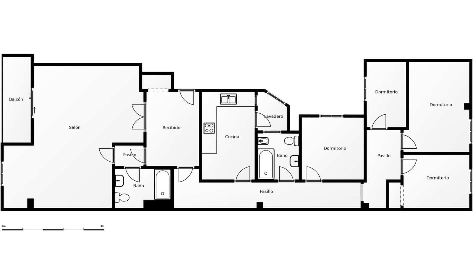 4 sovrum Lägenhet till salu i Gandia med garage - 249 900 € (Ref: 9382780)