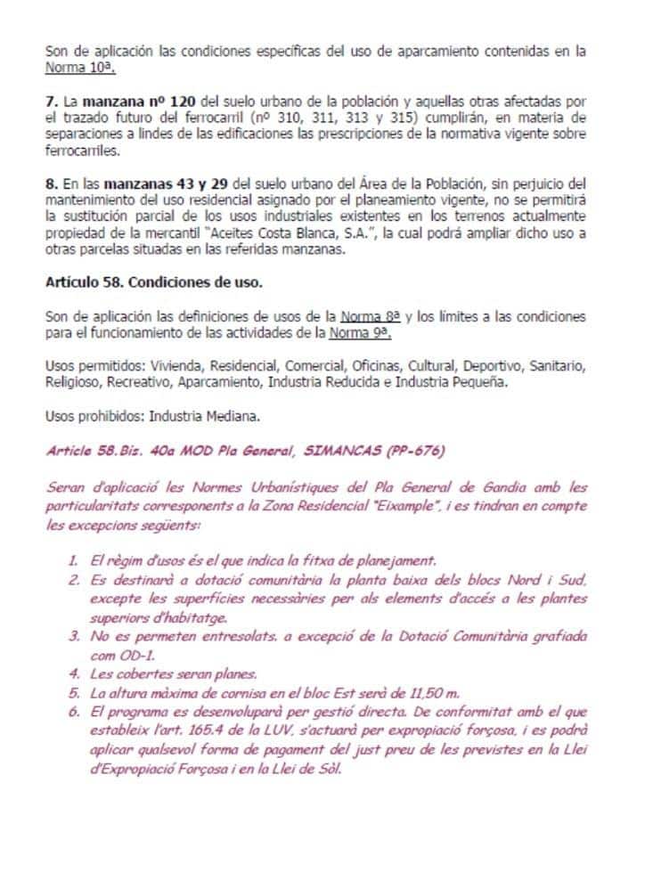 Tontti myytävänä paikassa Gandia - 750 000 € (Ref: 9398452)