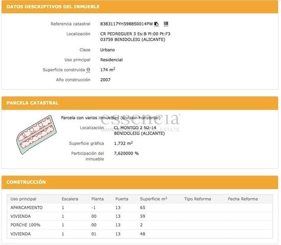 4 camera da letto Villetta a Schiera in vendita in Benidoleig - 140.000 € (Rif: 9422364)