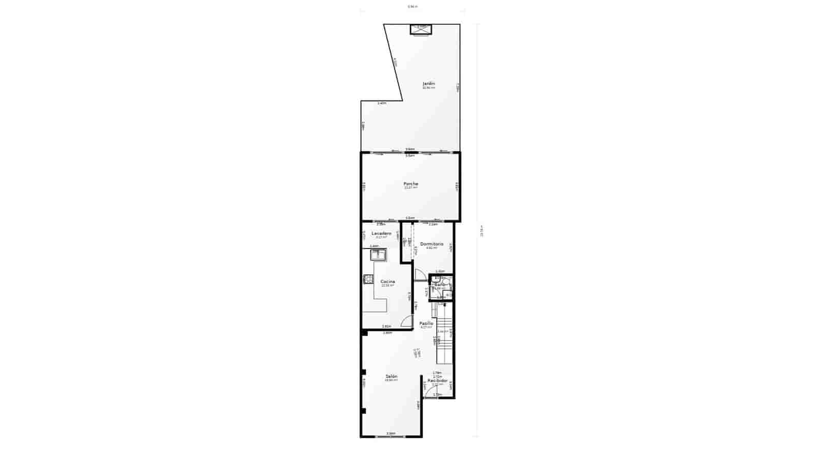 6 soverom Rekkehus til salgs i Benifla med garasje - € 259 000 (Ref: 9437684)