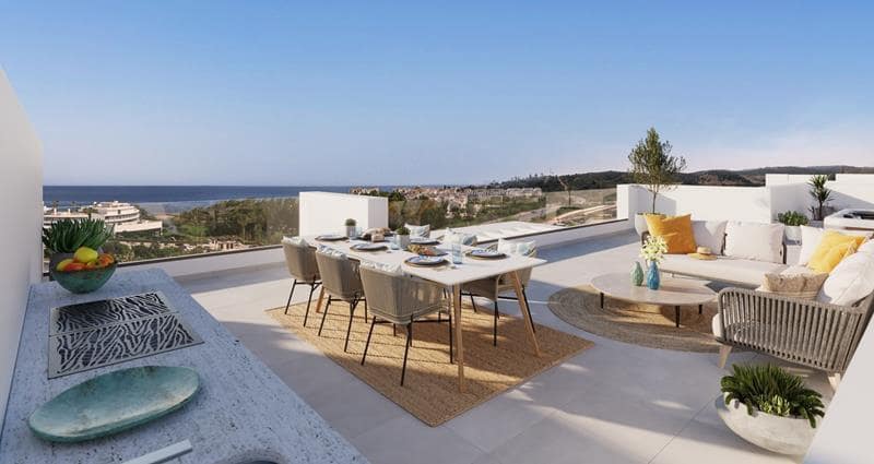 3 soveværelse Penthouse til salg i Estepona med swimmingpool garage - € 725.000 (Ref: 8930895)