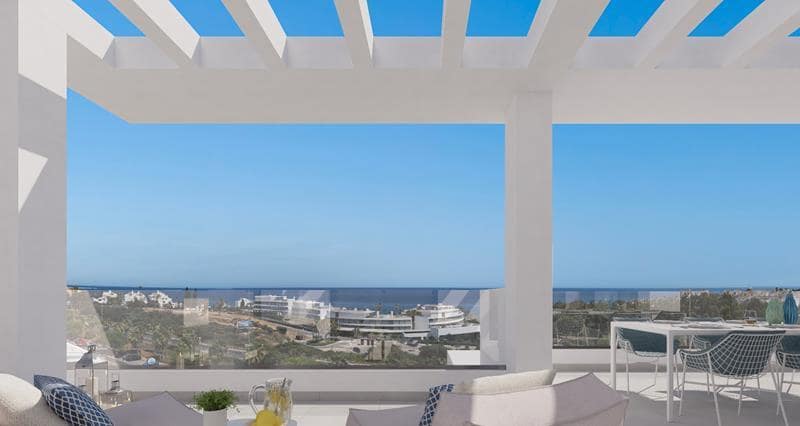 3 soveværelse Penthouse til salg i Estepona med swimmingpool garage - € 725.000 (Ref: 8930895)