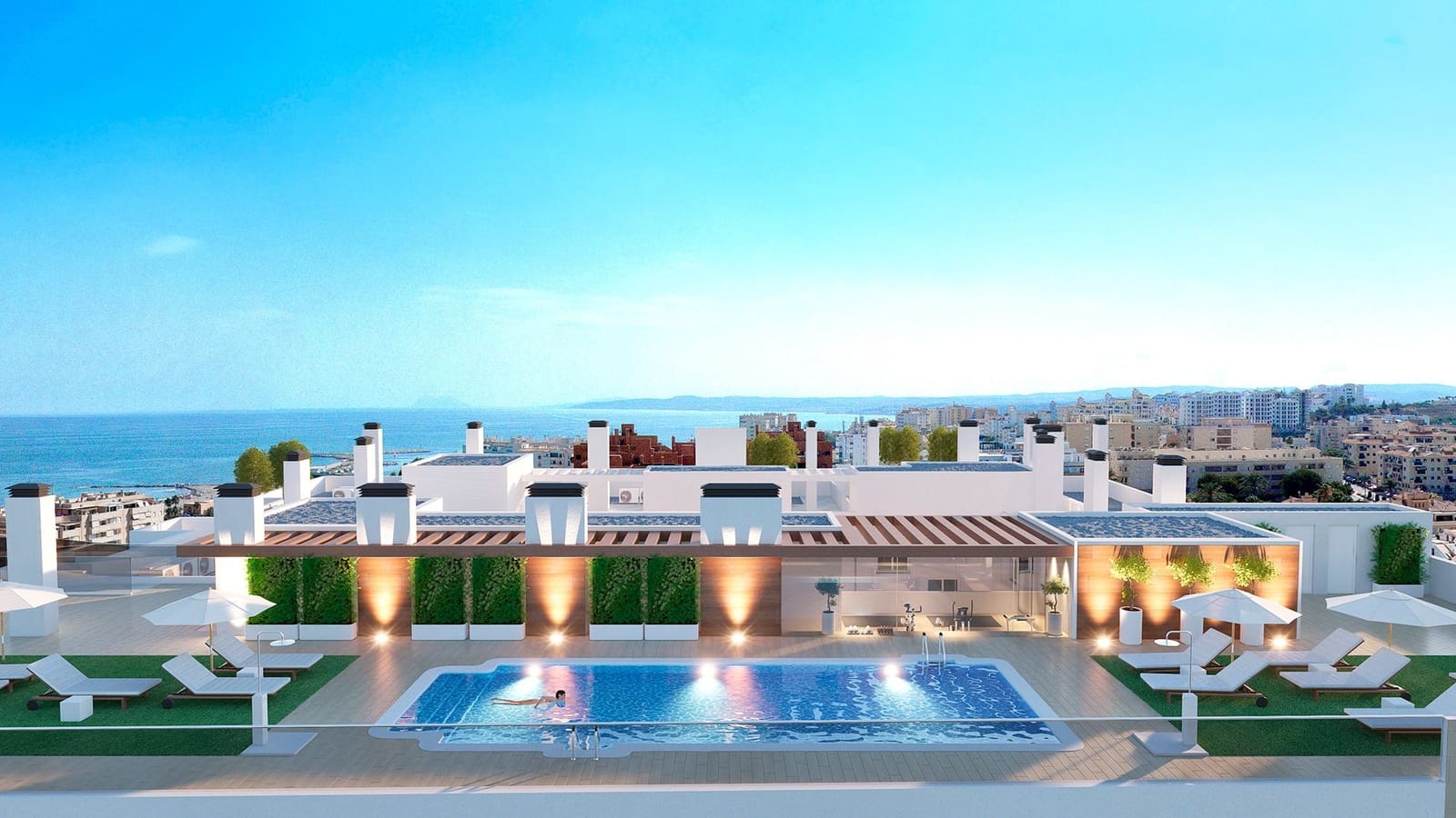 2 bedroom Flat for sale in Estepona with pool garage - € 398,500 (Ref: 9136390)