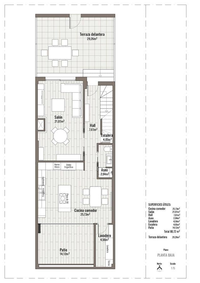 3 chambre Villa/Maison Mitoyenne à vendre à Malaga ville avec garage - 545 000 € (Ref: 9635071)