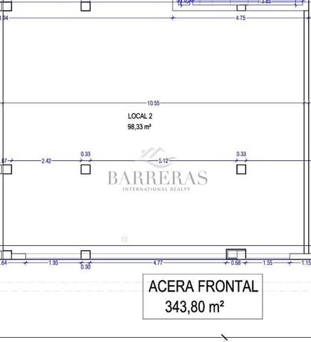 1 makuuhuone Yritys vuokrattavana paikassa Los Abrigos, Granadilla de Abona - 1 540 € (Ref: 10172737)