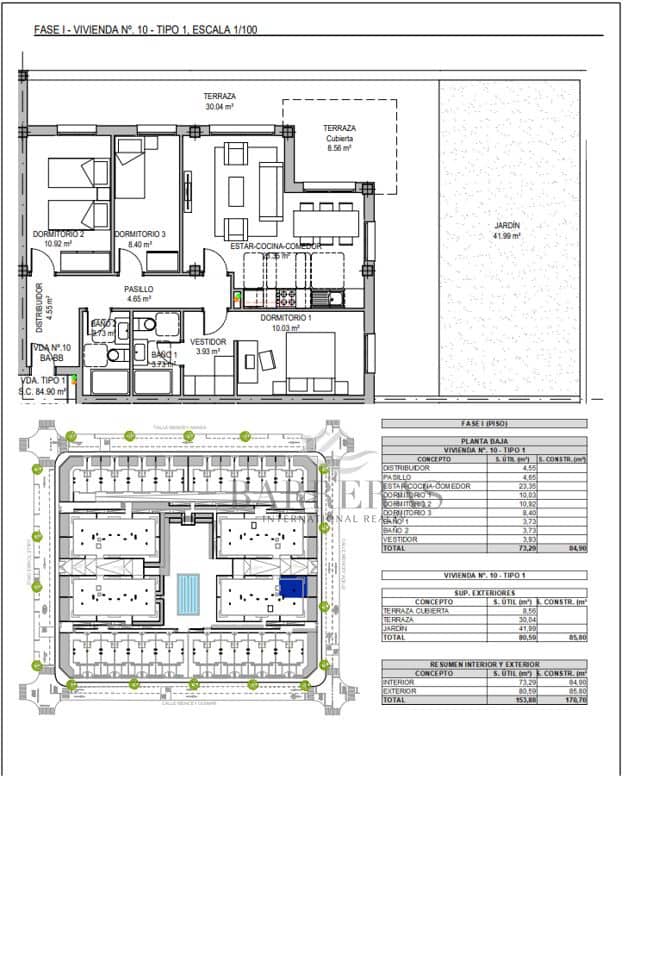 3 soveværelse Lejlighed til salg i San Miguel de Abona med swimmingpool garage - € 315.000 (Ref: 8160696)