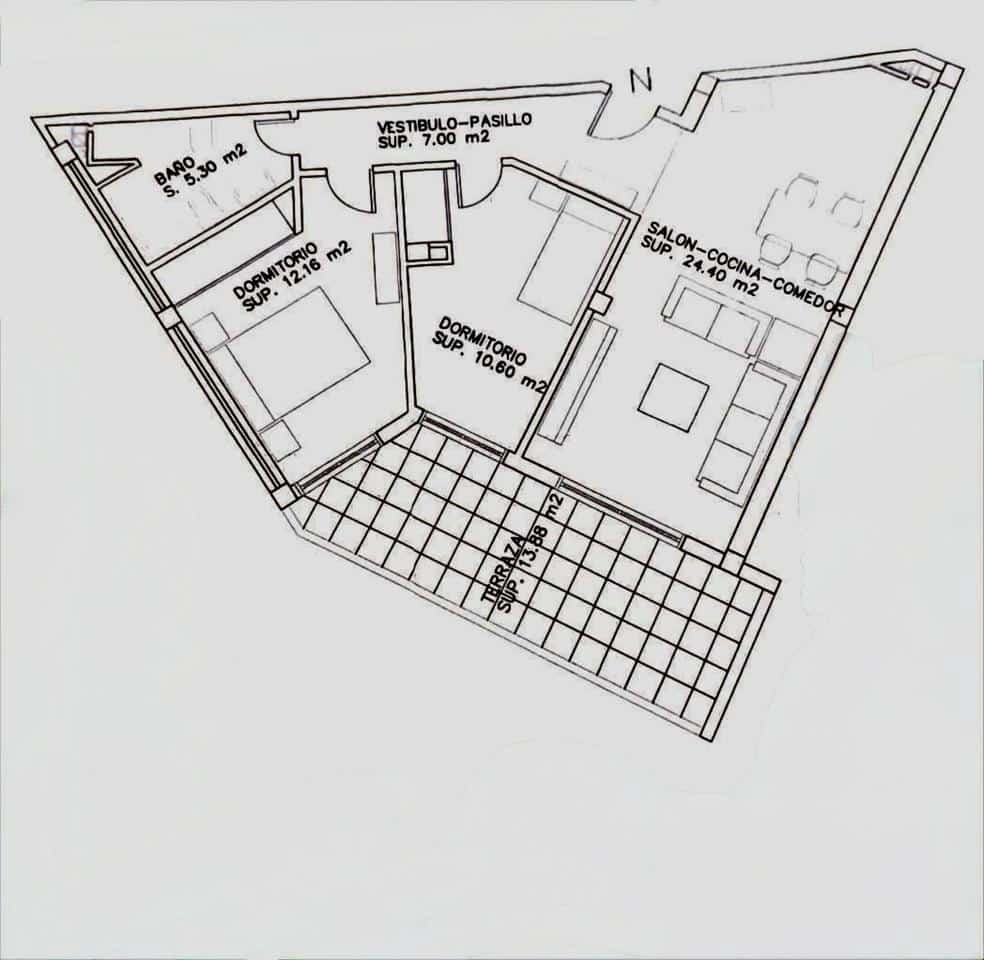 2 soveværelse Lejlighed til salg i La Mareta med swimmingpool garage - € 350.000 (Ref: 9750851)
