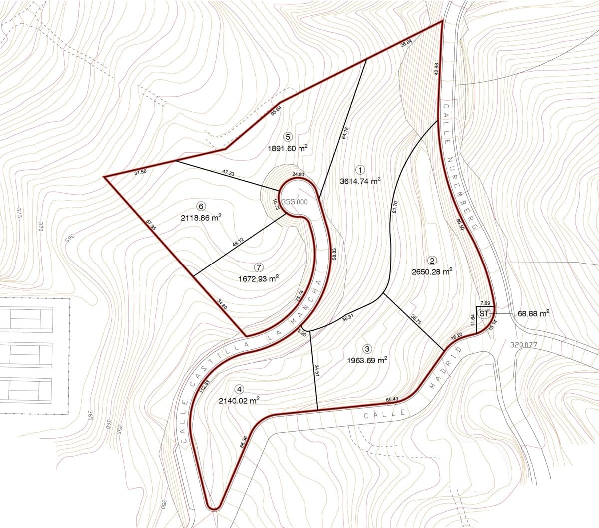 Grunde uden byggetilladelser til salg i La Mairena - € 6.448.800 (Ref: 5266455)