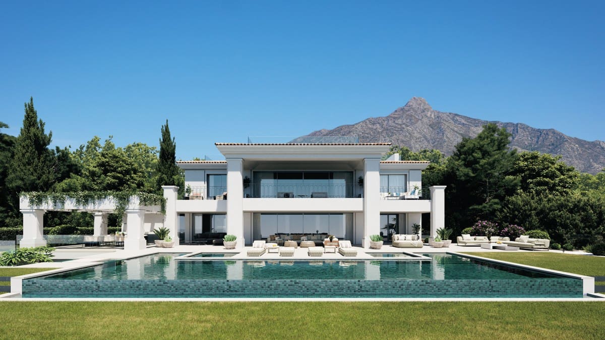 7 sypialnia Willa na sprzedaż w Puerto Banus z basenem garażem - 11 500 000 € (Ref: 6471478)