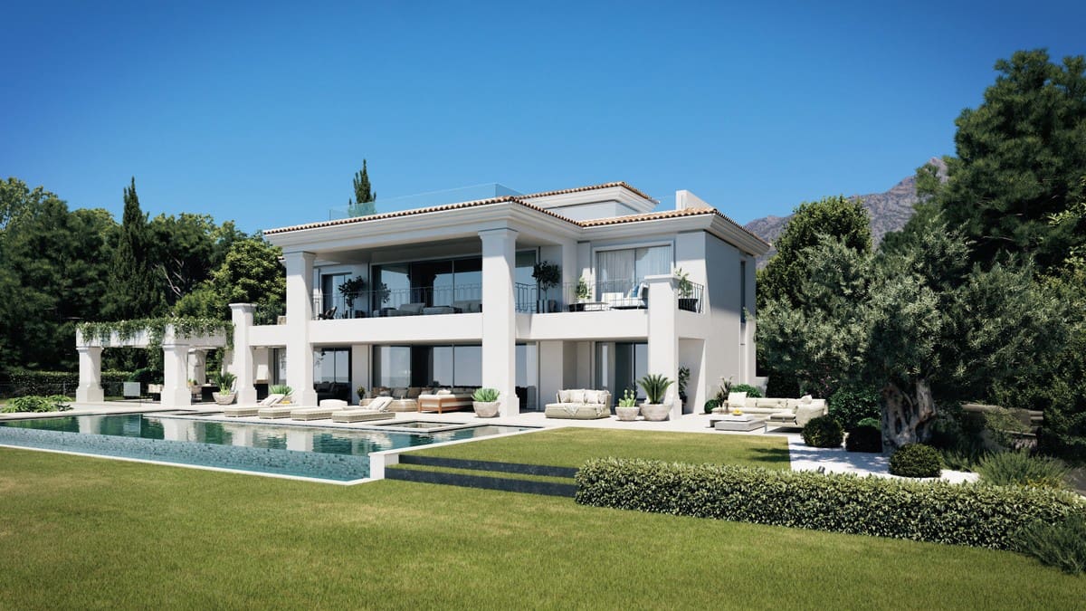 7 sypialnia Willa na sprzedaż w Puerto Banus z basenem garażem - 11 500 000 € (Ref: 6471478)
