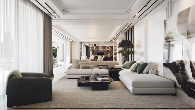 7 sypialnia Willa na sprzedaż w Puerto Banus, Marbella z basenem garażem - 11 500 000 € (Ref: 6471478)