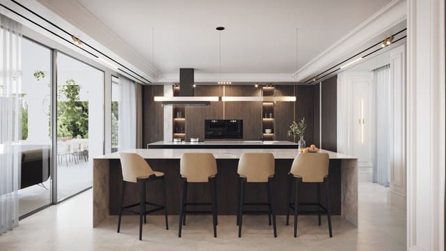 7 sypialnia Willa na sprzedaż w Puerto Banus, Marbella z basenem garażem - 11 500 000 € (Ref: 6471478)