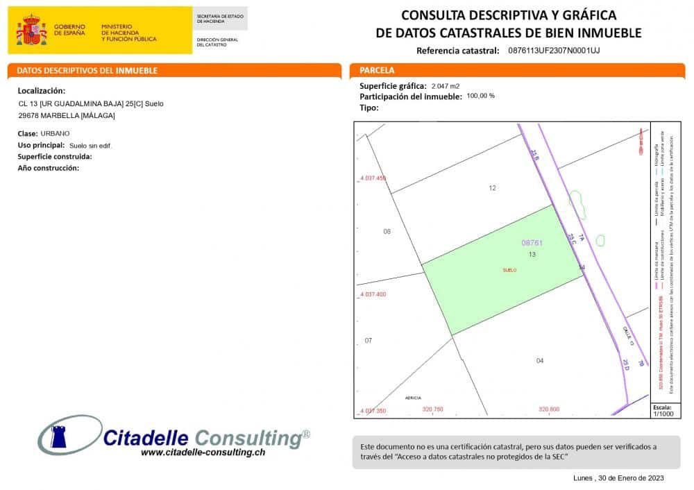 Grunde uden byggetilladelser til salg i Marbella - € 16.500.000 (Ref: 7083294)