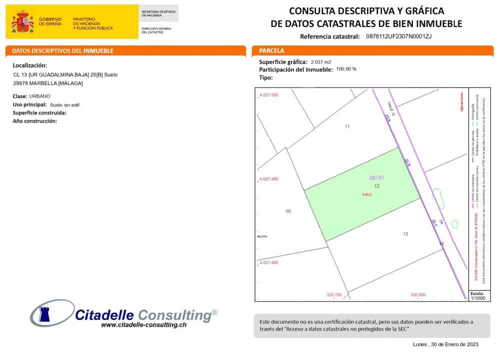 Grunde uden byggetilladelser til salg i Marbella - € 16.500.000 (Ref: 7083294)