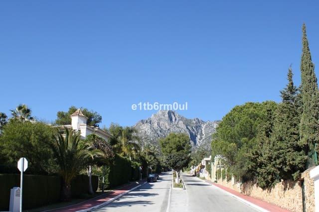 Undeveloped Land for sale in Sierra Blanca, Marbella - € 10,780,000 (Ref: 8445622)