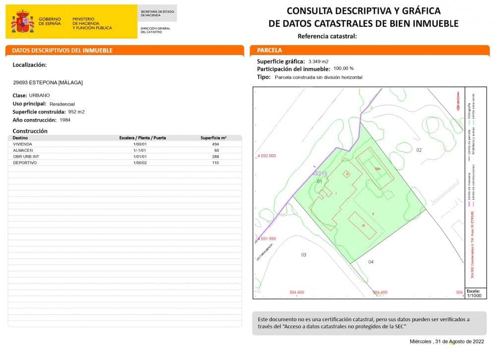 5 soveværelse Villa til salg i Estepona med swimmingpool garage - € 9.950.000 (Ref: 8474692)