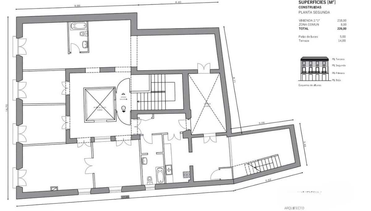 12 soverom Leilighet til salgs i Malaga by - € 3 000 000 (Ref: 8474793)