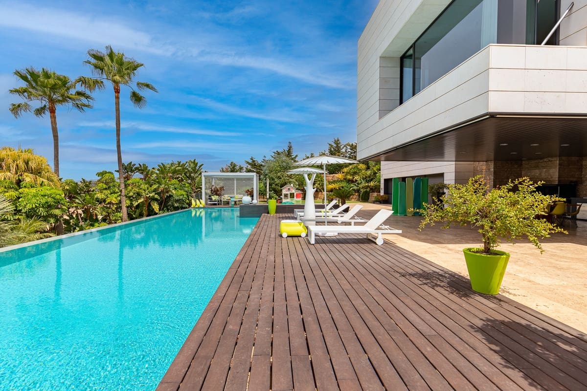 8 soverom Villa til salgs i Malaga by med svømmebasseng - € 15 000 000 (Ref: 8474951)