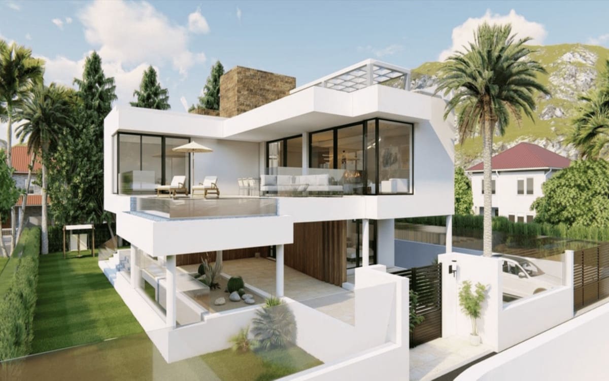 6 sypialnia Willa na sprzedaż w Marbella z basenem garażem - 3 695 000 € (Ref: 8475880)