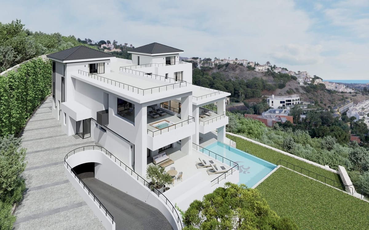 12 soverom Villa til salgs i Benahavis med svømmebasseng garasje - € 12 900 000 (Ref: 8529547)