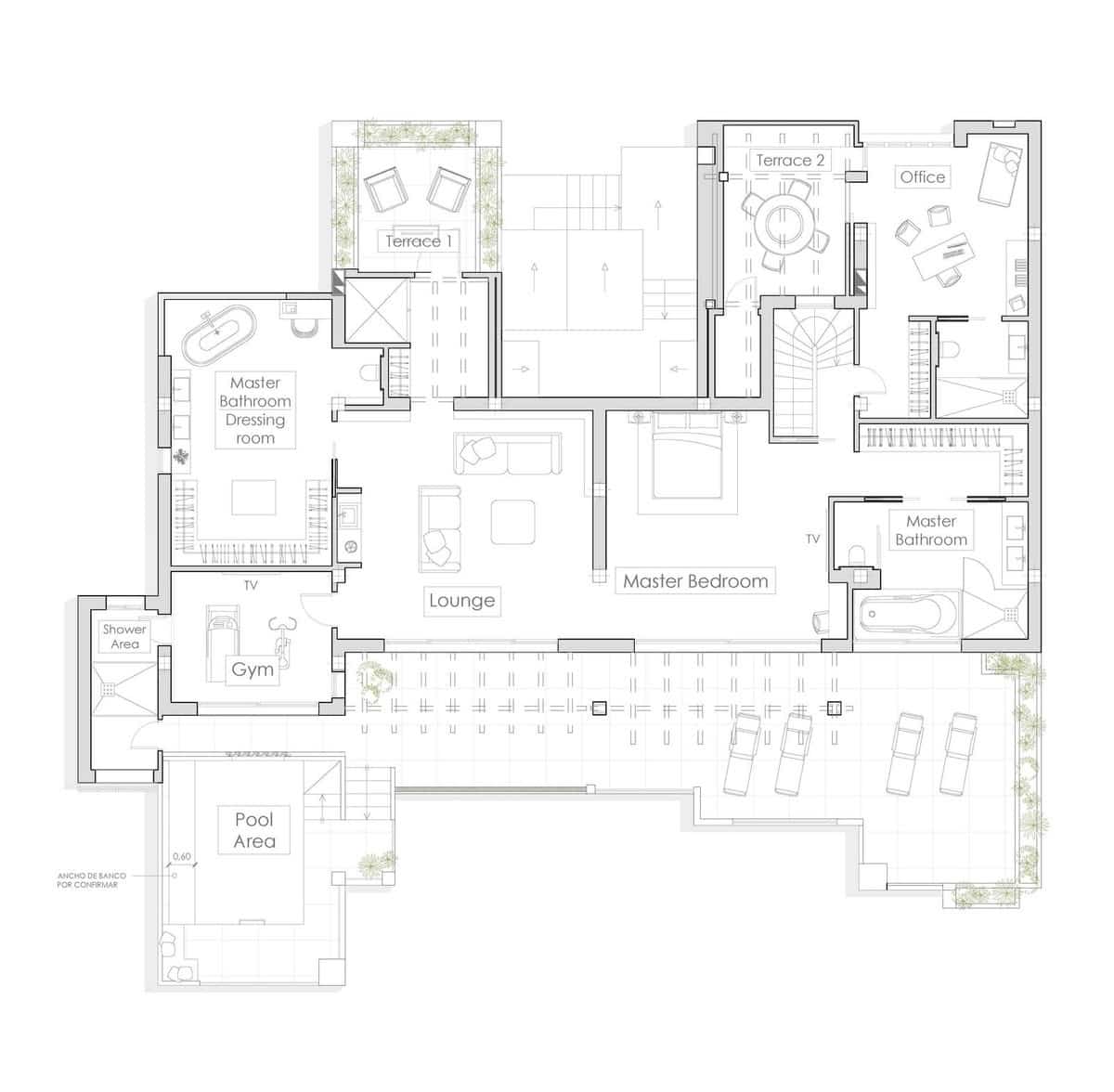 6 soveværelse Penthouse til salg i Golden Mile med swimmingpool garage - € 22.000.000 (Ref: 8529581)