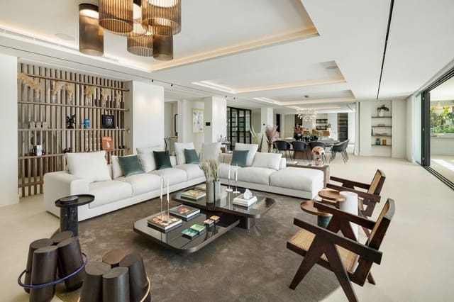 6 sypialnia Willa na sprzedaż w Sierra Blanca, Marbella z basenem garażem - 12 450 000 € (Ref: 8707658)