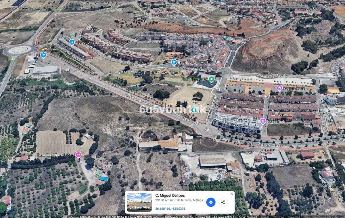 Grunde uden byggetilladelser til salg i Alhaurin de la Torre - € 4.750.000 (Ref: 8712540)