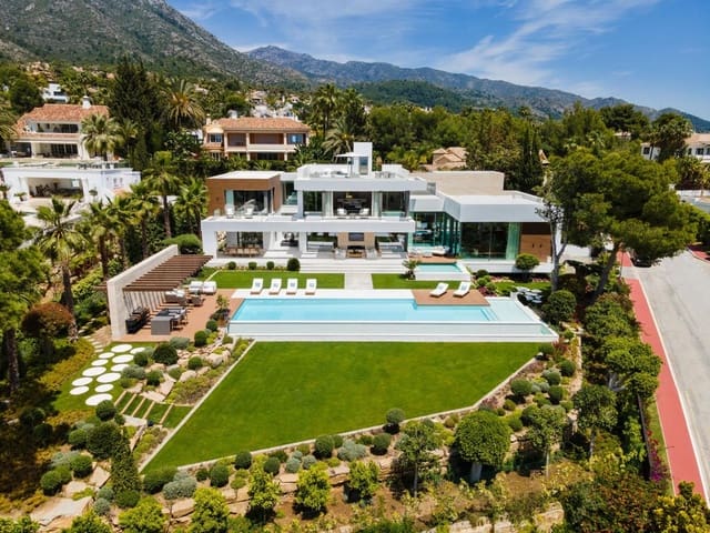 7 chambre Villa/Maison à vendre à Sierra Blanca, Marbella avec piscine garage - 18 900 000 € (Ref: 8978845)