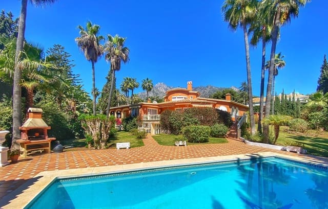 6 sypialnia Willa na sprzedaż w Nagüeles Alto, Marbella z basenem garażem - 3 500 000 € (Ref: 9038163)