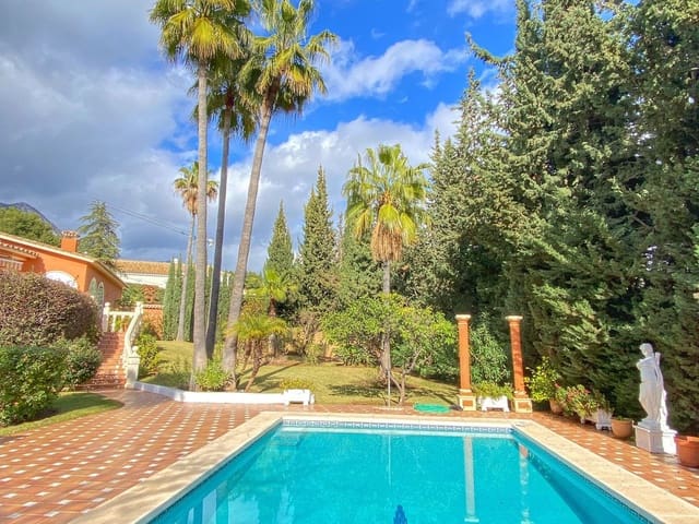 6 sypialnia Willa na sprzedaż w Nagüeles Alto, Marbella z basenem garażem - 3 500 000 € (Ref: 9038163)