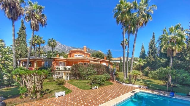 6 sypialnia Willa na sprzedaż w Nagüeles Alto, Marbella z basenem garażem - 3 500 000 € (Ref: 9038163)