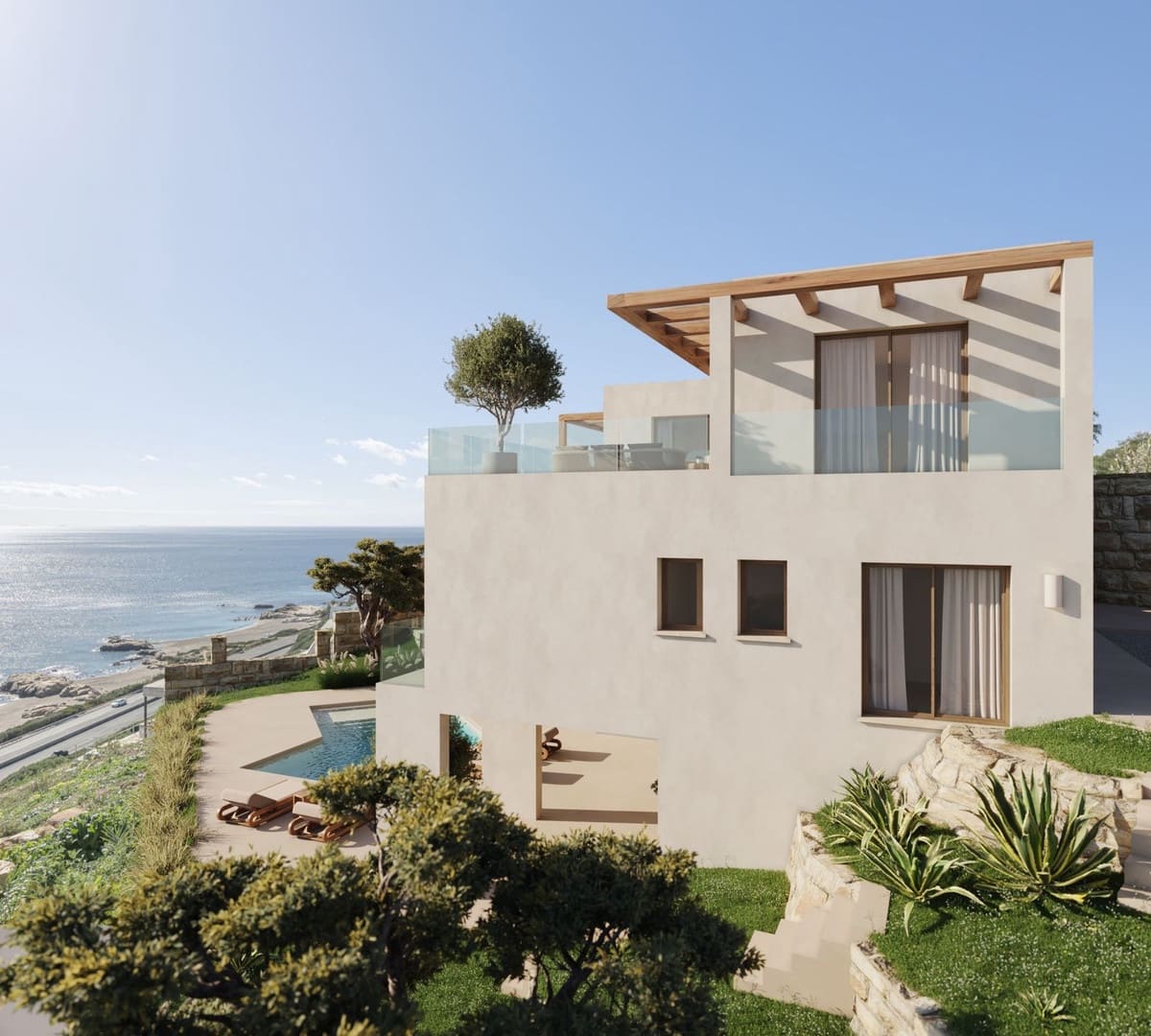 4 soveværelse Villa til salg i Manilva med swimmingpool garage - € 1.595.000 (Ref: 9189100)