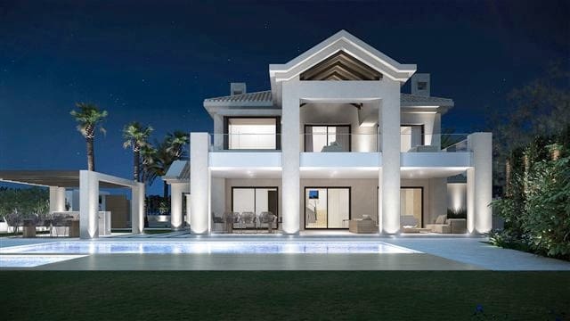 7 soverom Villa til salgs i Golden Mile med svømmebasseng garasje - € 7 900 000 (Ref: 9256939)