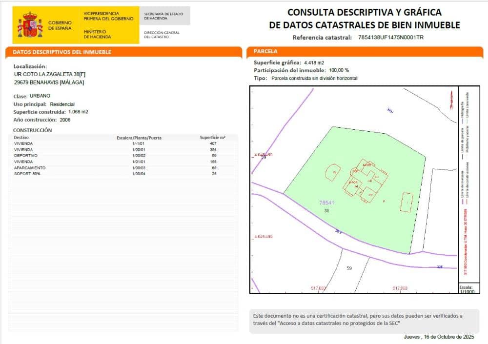 6 bedroom Villa for sale in La Zagaleta with pool garage - € 5,990,000 (Ref: 9321706)